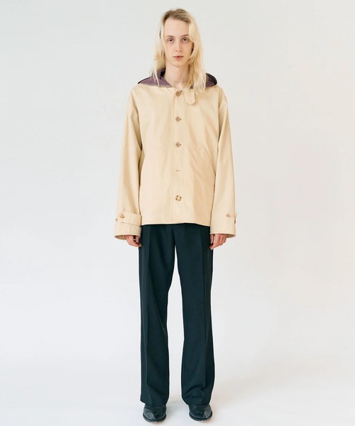 Stockholm Surfboard Club(ストックホルムサーフボードクラブ)の「Stockholm Surfboard Club/ストックホルムサーフボードクラブ フィールドジャケット Hooded Field Jacket(その他アウター・メンズ・オフホワイト・M)」の9枚目の写真