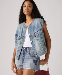 Levi's | Levi's/リーバイス 501(R) DAY SPECIAL COLLECTION ノーカラー SHRUNKEN 90S ベスト(ベスト)