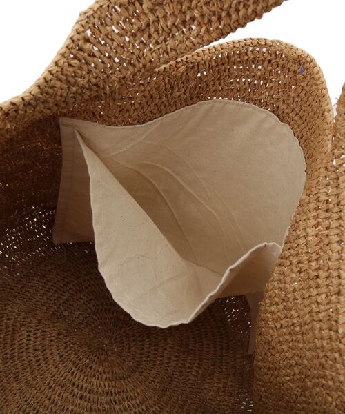 MADE IN MADA(メイドインマダ)の「MADE IN MADA(メイドインマダ)KOKO BAG(ハンドバッグ・レディース・ブラウン系・00)」の8枚目の写真