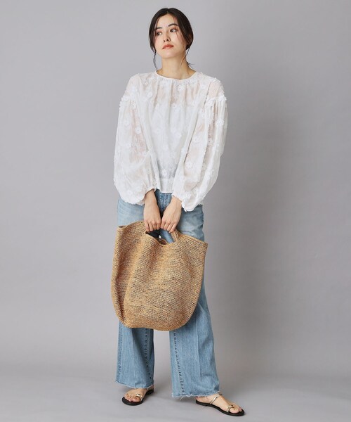 MADE IN MADA(メイドインマダ)の「MADE IN MADA(メイドインマダ)KOKO BAG(ハンドバッグ・レディース・ブラウン系・00)」の11枚目の写真