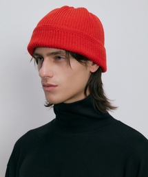ENDOOR（エンドア）の「1980 Knit beanie (red)（ニットキャップ/ビーニー）」