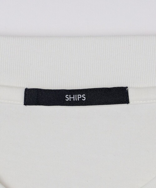 SHIPS(シップス)の「【WEB限定】SHIPS:〈手洗い可能/抗菌/防臭〉シルケット ビズ クルーネック ロングスリーブ(Tシャツ/カットソー・メンズ・ホワイト/ブラック/チャコールグレー・SMALL/X-LARGE/LARGE/MEDIUM)」の16枚目の写真