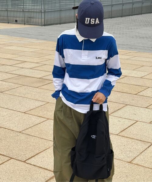 LMCの「OVAL GLOBE BACKPACK black(バックパック/リュック・レディース・その他・ONE SIZE)」の10枚目の写真
