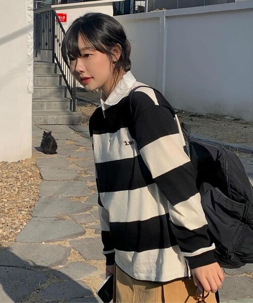 LMCの「OVAL GLOBE BACKPACK black(バックパック/リュック・レディース・その他・ONE SIZE)」の11枚目の写真