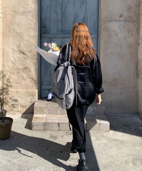 LMCの「OVAL GLOBE BACKPACK black(バックパック/リュック・レディース・その他・ONE SIZE)」の8枚目の写真