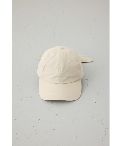 AZUL by moussy（アズールバイマウジー）の「バックリボンキャップ（キャップ・レディース・ライトベージュ/ブラック・FREE）」の18枚目の写真
