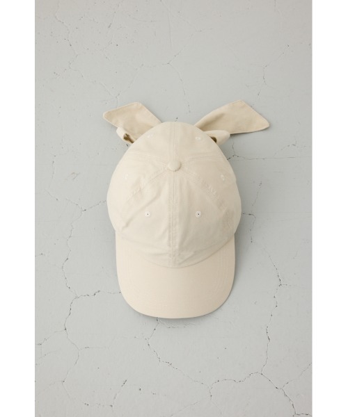 AZUL by moussy（アズールバイマウジー）の「バックリボンキャップ（キャップ・レディース・ライトベージュ/ブラック・FREE）」の19枚目の写真