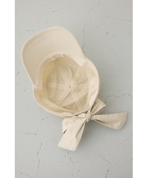 AZUL by moussy（アズールバイマウジー）の「バックリボンキャップ（キャップ・レディース・ライトベージュ/ブラック・FREE）」の22枚目の写真