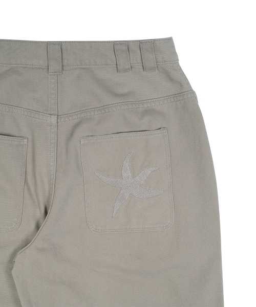 THECOLDESTMOMENT(ザコールデストモーメント)の「TCM washed starfish chino pants (beige)(その他パンツ・レディース・その他・S/M/L)」の4枚目の写真