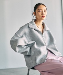 LEPSIM | パフエアZIPカーディガン　645411(カーディガン/ボレロ)