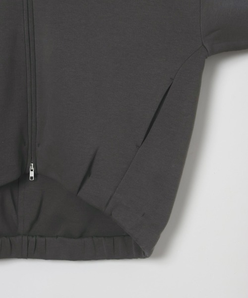 LEPSIM（レプシィム）の「パフエアZIPカーディガン　645411（カーディガン/ボレロ・レディース・チャコールグレー/グレー/オフホワイト・FREE）」の9枚目の写真