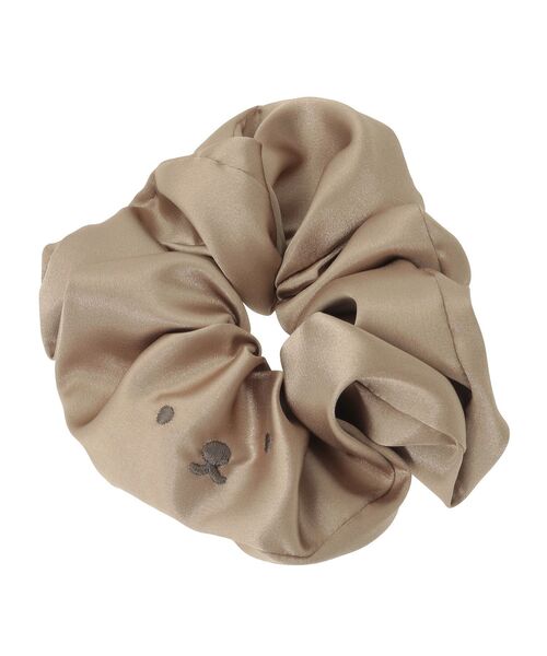 earth music&ecology（アースミュージックアンドエコロジー）の「miffy/earth フェイス刺繍シュシュ（その他ヘアアクセサリー・レディース・ブラウン/アイボリー・FREE）」の11枚目の写真