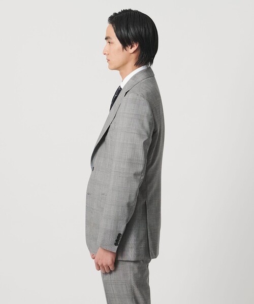 UNITED ARROWS(ユナイテッドアローズ)の「プリンス オブ ウェールズチェック シングル 3ボタン スーツ REGULAR MODEL(セットアップ・メンズ・グレー系・46/50/48)」の4枚目の写真