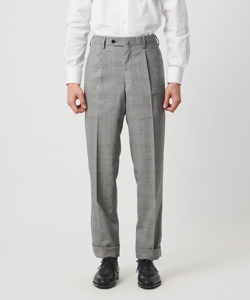 UNITED ARROWS（ユナイテッドアローズ）の「プリンス オブ ウェールズチェック シングル 3ボタン スーツ REGULAR MODEL（セットアップ・メンズ・グレー系・46/50/48）」の22枚目の写真