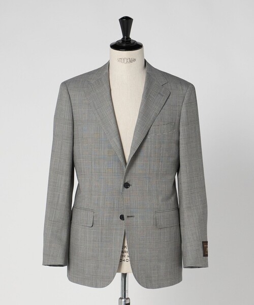 UNITED ARROWS（ユナイテッドアローズ）の「プリンス オブ ウェールズチェック シングル 3ボタン スーツ REGULAR MODEL（セットアップ・メンズ・グレー系・46/50/48）」の18枚目の写真