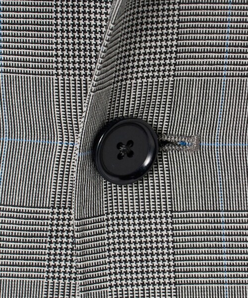 UNITED ARROWS（ユナイテッドアローズ）の「プリンス オブ ウェールズチェック シングル 3ボタン スーツ REGULAR MODEL（セットアップ・メンズ・グレー系・46/50/48）」の14枚目の写真