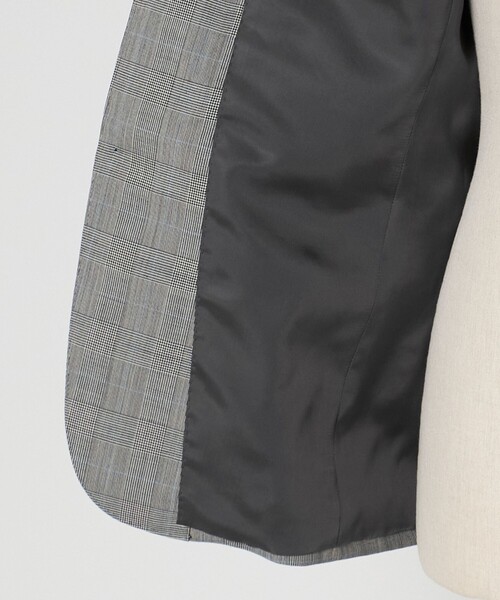 UNITED ARROWS（ユナイテッドアローズ）の「プリンス オブ ウェールズチェック シングル 3ボタン スーツ REGULAR MODEL（セットアップ・メンズ・グレー系・46/50/48）」の10枚目の写真