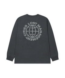 OG COMBO LONG SLV TEE charcoal