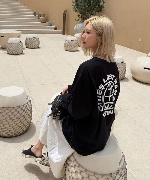 LMCの「OG COMBO LONG SLV TEE charcoal(Tシャツ/カットソー・レディース・その他・S/M/L/XL)」の17枚目の写真