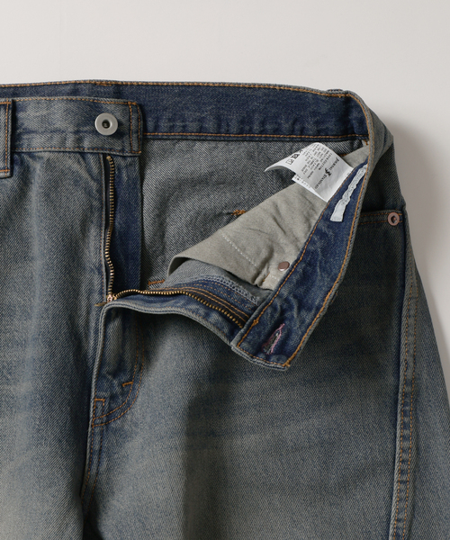 JOURNAL STANDARD（ジャーナルスタンダード）の「3D グレー 後染め キャノン パンツ（デニムパンツ・メンズ・チャコールグレー/ネイビー/ブルー系その他・SMALL/MEDIUM/LARGE）」の7枚目の写真