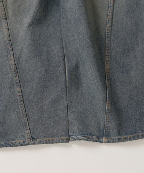 JOURNAL STANDARD（ジャーナルスタンダード）の「3D グレー 後染め キャノン パンツ（デニムパンツ・メンズ・チャコールグレー/ネイビー/ブルー系その他・SMALL/MEDIUM/LARGE）」の10枚目の写真