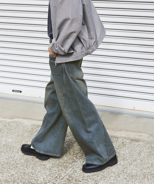 JOURNAL STANDARD(ジャーナルスタンダード)の「3D グレー 後染め キャノン パンツ(デニムパンツ・メンズ・チャコールグレー/ネイビー/ブルー系その他・SMALL/MEDIUM/LARGE)」の17枚目の写真