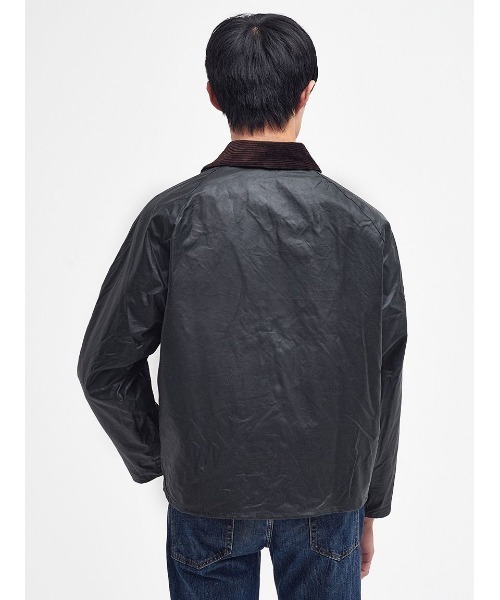Barbour(バブアー)の「【TRANSPORT / トランスポート】ワックス ジャケット オーバーサイズフィット(ブルゾン・メンズ・カーキ/グリーン・34/36/38/40/42)」の22枚目の写真