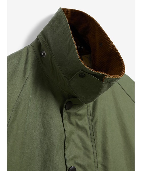 Barbour(バブアー)の「【TRANSPORT / トランスポート】ワックス ジャケット オーバーサイズフィット(ブルゾン・メンズ・カーキ/グリーン・34/36/38/40/42)」の15枚目の写真