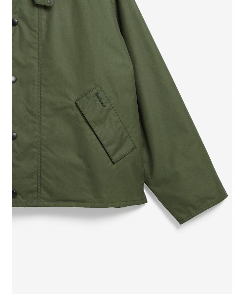Barbour(バブアー)の「【TRANSPORT / トランスポート】ワックス ジャケット オーバーサイズフィット(ブルゾン・メンズ・カーキ/グリーン・34/36/38/40/42)」の16枚目の写真