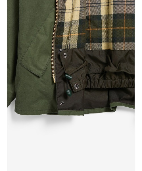 Barbour(バブアー)の「【TRANSPORT / トランスポート】ワックス ジャケット オーバーサイズフィット(ブルゾン・メンズ・カーキ/グリーン・34/36/38/40/42)」の3枚目の写真
