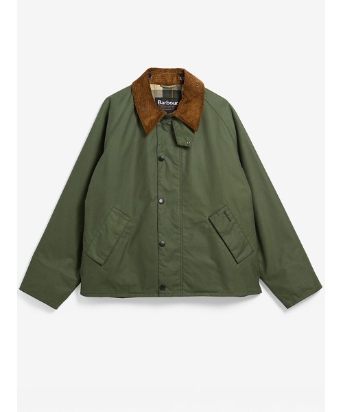Barbour(バブアー)の「【TRANSPORT / トランスポート】ワックス ジャケット オーバーサイズフィット(ブルゾン・メンズ・カーキ/グリーン・34/36/38/40/42)」の11枚目の写真