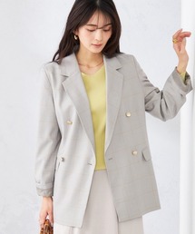 【洗える】ダブルブレストジャケット
