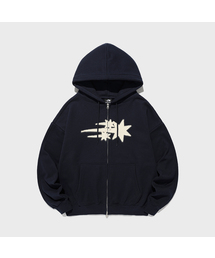 NICE GHOST CLUB（ナイスゴーストクラブ）の「3STAR APPLIQUE HOODIE ZIP UP_3colors(NG2GSUM490A)（パーカー）」