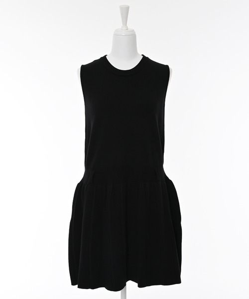 Narcissus（ナルシス）の「カーデセットワンピース（ワンピース・レディース・ブラック/グレー・FREE）」の6枚目の写真