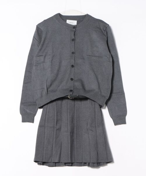 Narcissus（ナルシス）の「カーデセットワンピース（ワンピース・レディース・ブラック/グレー・FREE）」の17枚目の写真