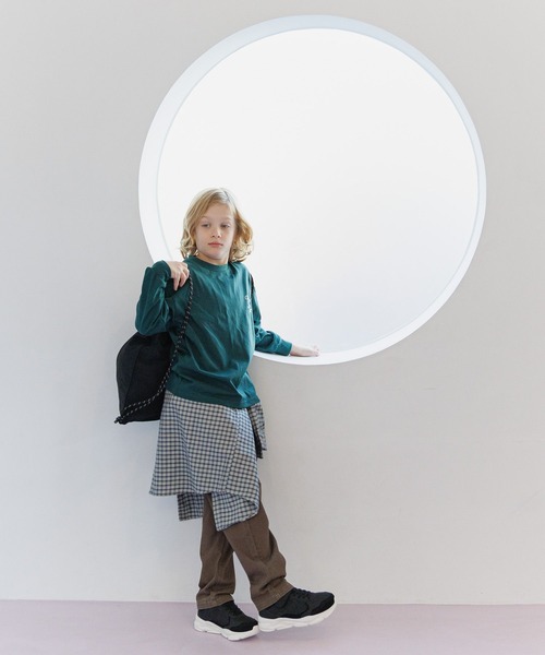 GLOBAL WORK（グローバルワーク）の「洗える撥水ナップサック/641380（バックパック/リュック・キッズ・ブルー系その他6/ブラック/カーキ・FREE）」の8枚目の写真