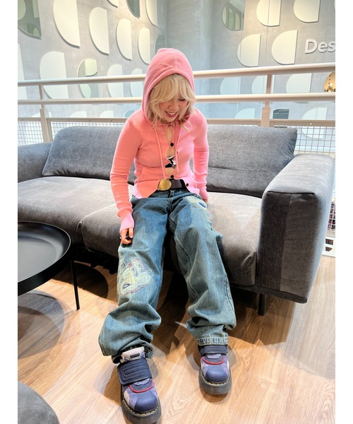 Desigual（デシグアル）の「ミッキー デニムロングトラウザー ディズニー 2026年春夏新作（デニムパンツ・メンズ・ブルー・XS/S/M/L/XL/XXL）」の4枚目の写真