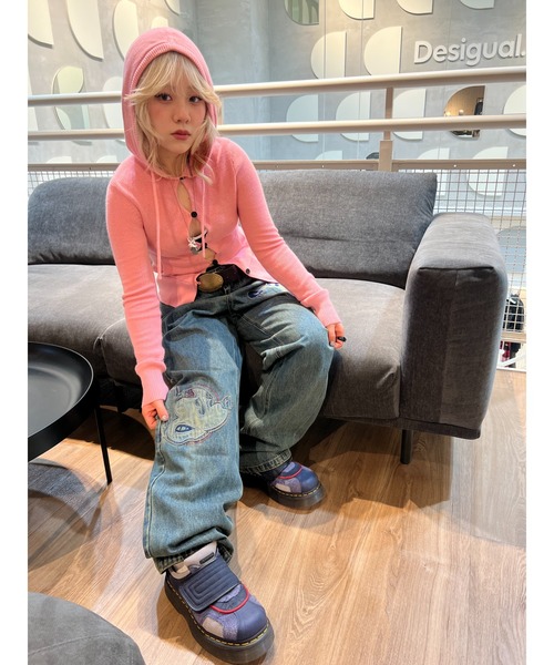 Desigual（デシグアル）の「ミッキー デニムロングトラウザー ディズニー 2026年春夏新作（デニムパンツ・メンズ・ブルー・XS/S/M/L/XL/XXL）」の5枚目の写真