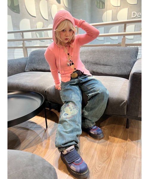 Desigual（デシグアル）の「ミッキー デニムロングトラウザー ディズニー 2026年春夏新作（デニムパンツ・メンズ・ブルー・XS/S/M/L/XL/XXL）」の6枚目の写真