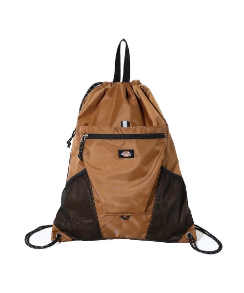 Dickies（ディッキーズ）の「【Dickies】DK ATHLETIC KNAPSACK / ディッキーズ ポリエステル オックス キャンバス ナップサック（バックパック/リュック・メンズ・ネイビー/ベージュ/ブラック/グレー・FREE）」の4枚目の写真