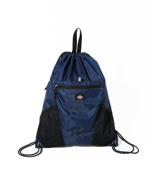 Dickies（ディッキーズ）の「【Dickies】DK ATHLETIC KNAPSACK / ディッキーズ ポリエステル オックス キャンバス ナップサック（バックパック/リュック・メンズ・ネイビー/ベージュ/ブラック/グレー・FREE）」の2枚目の写真
