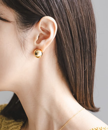 Noble | in mood/インムード BOWL pierce(ピアス（両耳用）)