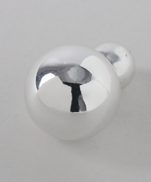 Noble（ノーブル）の「in mood/インムード BOWL pierce（ピアス（両耳用）・レディース・ゴールド/シルバー・FREE）」の10枚目の写真