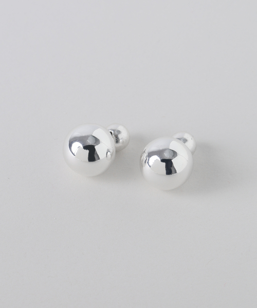 Noble（ノーブル）の「in mood/インムード BOWL pierce（ピアス（両耳用）・レディース・ゴールド/シルバー・FREE）」の11枚目の写真