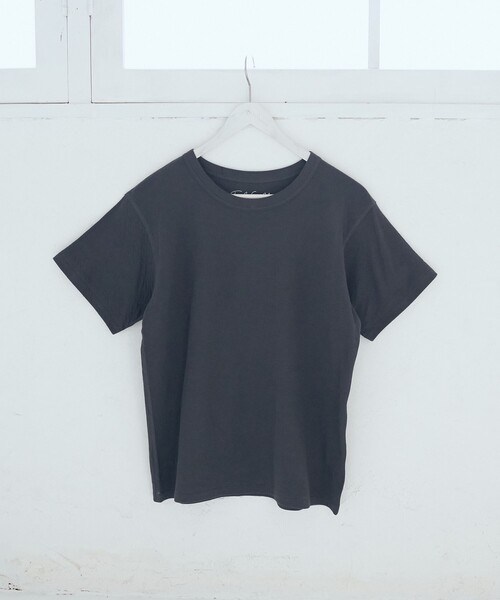 coen(コーエン)の「【再入荷/新色登場】Feel Soft / フィールソフト 接結 半袖Tシャツ(Youtube紹介アイテム)(Tシャツ/カットソー・レディース・ブラック/ナチュラル/オフホワイト/ベージュ/ブラウン/ライトピンク・L/M)」の20枚目の写真
