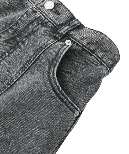 Green　Parks（グリーンパークス）の「イージーデニムマーメイドスカート（スカート・レディース・ブラック/ライトインディゴブルー・L/M）」の15枚目の写真