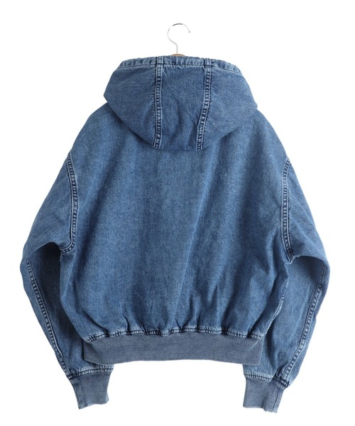 REMI RELIEF NAVY LABEL（レミレリーフネイビーレーベル）の「REMI RELIEF NAVY LABEL / レミレリーフ ネイビーレーベル：デニムZIP JKT：RN29373294AK[STD]（ブルゾン・メンズ・ブルー系その他・M/L/XL）」の2枚目の写真