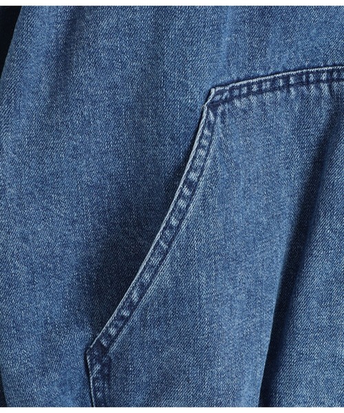 REMI RELIEF NAVY LABEL（レミレリーフネイビーレーベル）の「REMI RELIEF NAVY LABEL / レミレリーフ ネイビーレーベル：デニムZIP JKT：RN29373294AK[STD]（ブルゾン・メンズ・ブルー系その他・M/L/XL）」の4枚目の写真