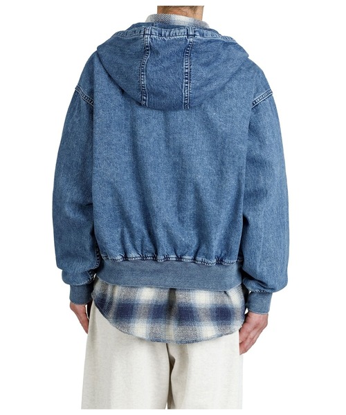 REMI RELIEF NAVY LABEL（レミレリーフネイビーレーベル）の「REMI RELIEF NAVY LABEL / レミレリーフ ネイビーレーベル：デニムZIP JKT：RN29373294AK[STD]（ブルゾン・メンズ・ブルー系その他・M/L/XL）」の10枚目の写真