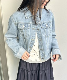 LAC-VERT | ワイドスリーブデニムジャケット(デニムジャケット)
